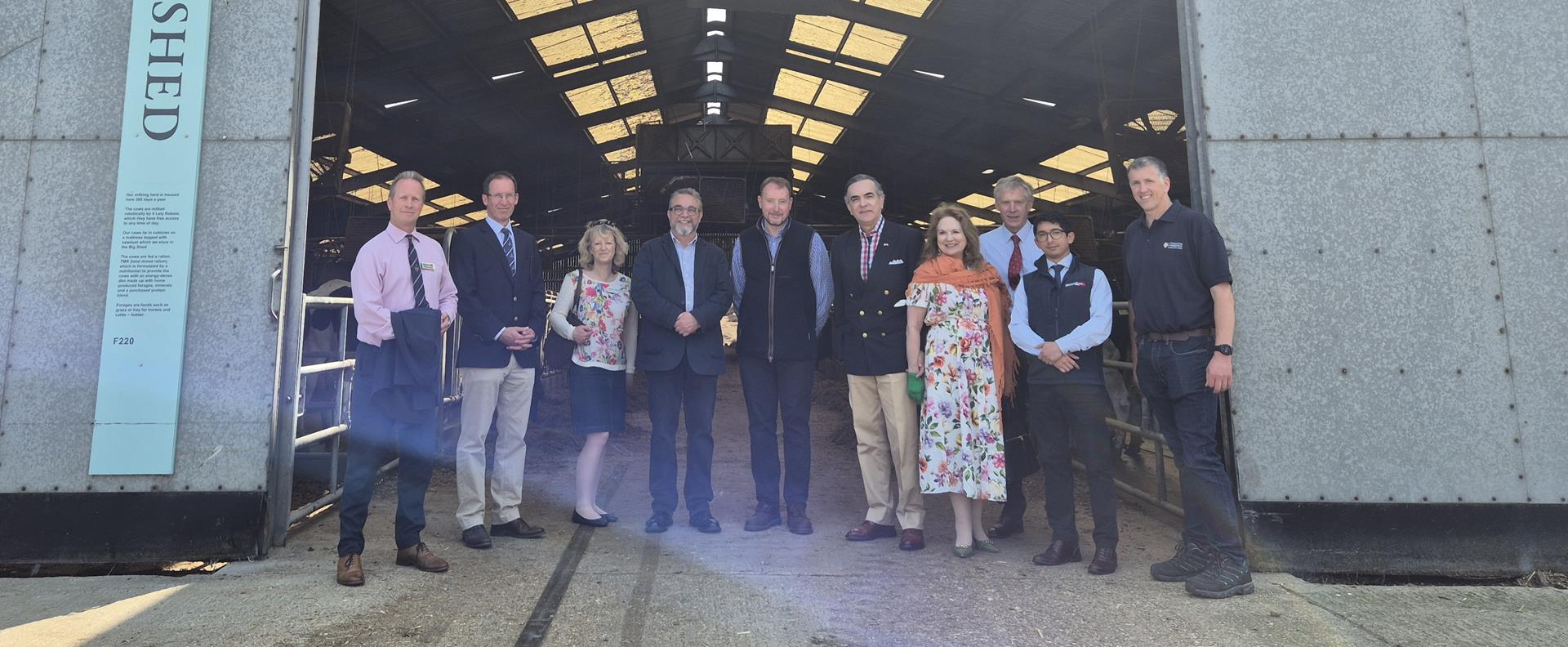 Brown&Co co-organises Ambassador visit to Cambridge University Farm to Showcase Innovation and Opportunities for Global Collaboration
