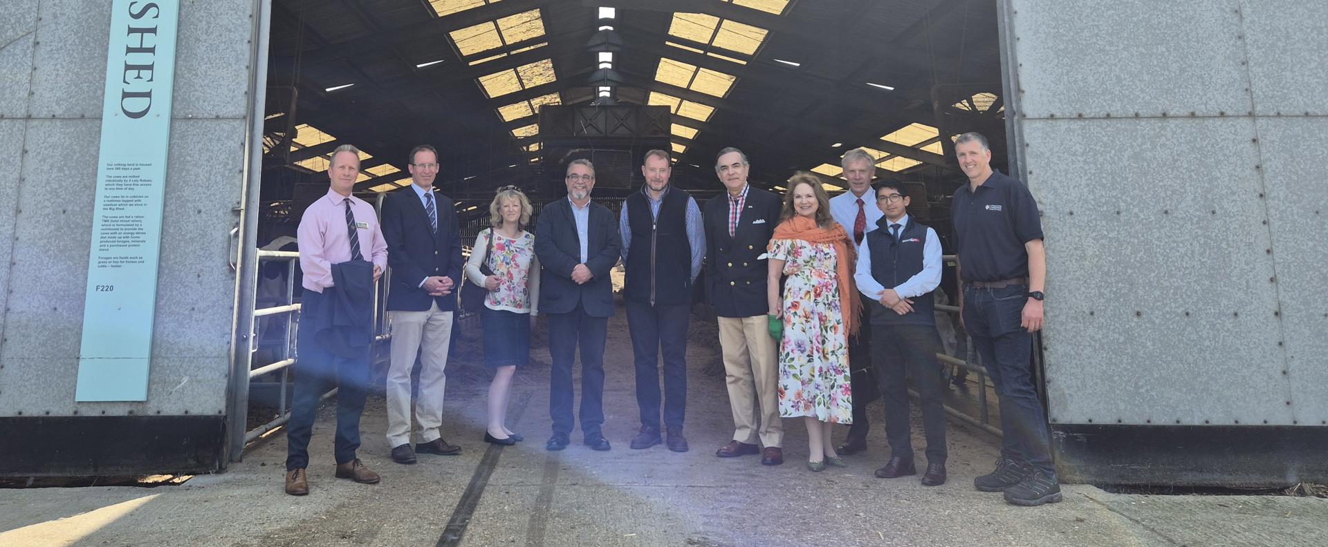 Brown&Co co-organises Ambassador visit to Cambridge University Farm to Showcase Innovation and Opportunities for Global Collaboration
